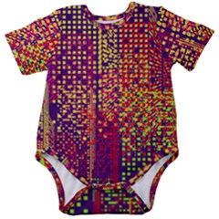 Building Architecture City Facade Baby Short Sleeve Bodysuit