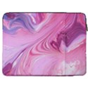 Personalized Name Marble 2 17  Vertical Laptop Sleeve Case With Pocket View2