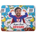 Personalized Photo Super Dad Father Name Laptop Sleeve Case with Pocket 17  Vertical Laptop Sleeve Case With Pocket View1