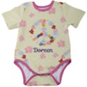 Personalized Peace Name Baby Short Sleeve Bodysuit Baby Short Sleeve Bodysuit View1