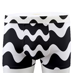 Wave Pattern Wavy Halftone Men s Boxer Briefs