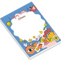 Personalized Enjoy Today Cartoon Pattern Any Text name Large Memo Pad Large Memo Pads View1