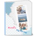 Personalized Photo Name Paper Style Hardcover Notebook 8  x 10  Hardcover Notebook View1