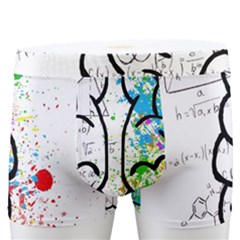 Brain Mind Psychology Idea Drawing Men s Boxer Briefs