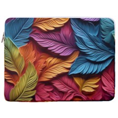 Autumn 17  Vertical Laptop Sleeve Case With Pocket