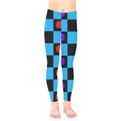 Background Pattern Geometric Game Kids  Leggings