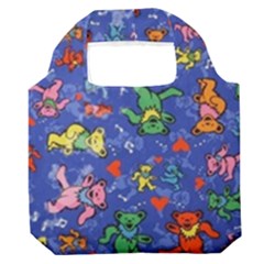 Grateful Dead Bears Premium Foldable Grocery Recycle Bag