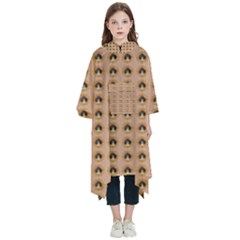Olimedbege Kids  Hooded Rain Ponchos