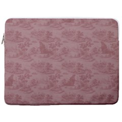 Kaiju 17  Vertical Laptop Sleeve Case With Pocket