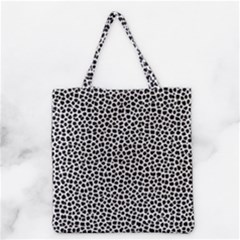 Marble Cracked Pattern Surface Grocery Tote Bag