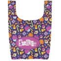 Personalized Name Any Text Foldable Shopping Bag Foldable Shopping Bag View2