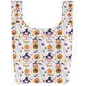 Personalized Halloween Name Any Text Foldable Shopping Bag Foldable Shopping Bag View2
