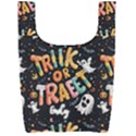 Personalized Halloween Name Any Text Foldable Shopping Bag Foldable Shopping Bag View1