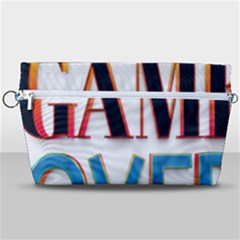Game Over Text Design  Handbag Organizer