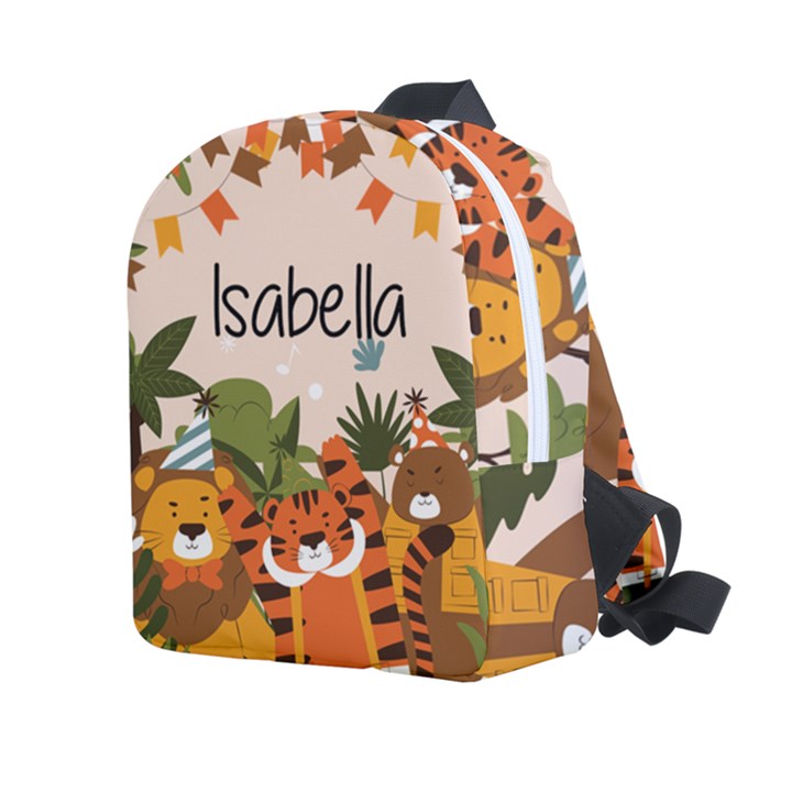 Personalized Animal Name Any Text Kids Age Lightweight Preschool Backpack Kids  Age 2-4 Lightweight Preschool Backpack
