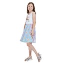 Personalized Name Unicorn Rainbow Pattern Kids  Skater Dress Kids  Skater Dress View2