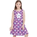 Personalized Name Macarons Pattern Kids  Skater Dress Kids  Skater Dress View1
