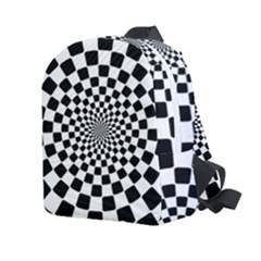Geomtric Pattern Illusion Shapes Kids  Age 2-4 Lightweight Preschool Backpack