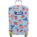 Personalized Name Any Text Strawberry luggage cover Luggage Cover (Large) View1