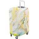 Personalized Name Any Text marble color luggage cover Luggage Cover (Large) View2