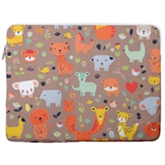 Pet Animal 05 17  Vertical Laptop Sleeve Case With Pocket