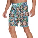 Personalized Photo Many Face Head Hawaii Style Men s Beach Shorts View2