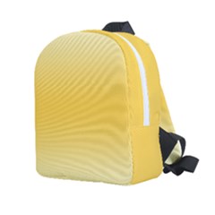 Cream Yellow To Amber Orange Bilinear Gradient Kids  Age 2-4 Lightweight Preschool Backpack