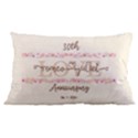 Custom Anniversary Couple Wedding Name 16 x24  Lumbar Throw Cushion Case (Two Sides) View2