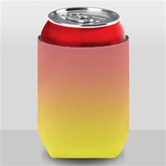 Coral Pink To Electric Yellow Linear Gradient Can Holder