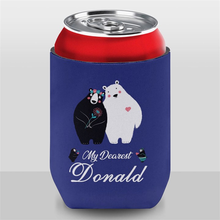 Personalized Couple Lover Name Can Cooler