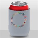 Personalized Hello Spring Family Name Can Cooler View1