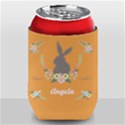 Personalized Easter Rabbit Name Can Cooler View2