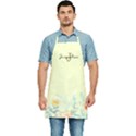 Personalized Bottom Flower Name Kitchen Apron Kitchen Apron View1