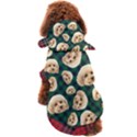 Custom Merry Christmas Many Faces Dog Coat View2