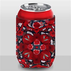 Mid Century Retro Floral 1970s 1960s Pattern 105 Can Holder