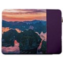 Personalized Trip Photo Illustration Name Laptop Sleeve Case with Pocket 17  Vertical Laptop Sleeve Case With Pocket View2