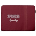 Personalized Photo Any Text Laptop Sleeve Case with Pocket 17  Vertical Laptop Sleeve Case With Pocket View2