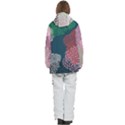 Personalized Leopard Pattern Logo Any Text Name Women s Pullover Zip Ski and Snowboard Waterproof Breathable Jacket View4