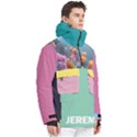 Custom Mix Color Any Text Name Men s Pullover Zip Ski and Snowboard Waterproof Breathable Jacket View3
