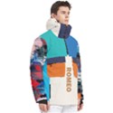 Custom Mix Color Any Text Name Men s Pullover Zip Ski and Snowboard Waterproof Breathable Jacket View3