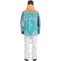 Custom Mix Color Any Text Name Men s Multi Pockets Zip Ski and Snowboard Waterproof Breathable Jacket View4