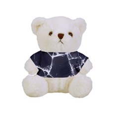 Dark Patch Art Crack Construction Full Print Cuddly Teddy Bear