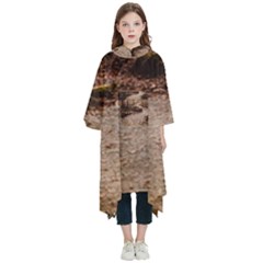 Path Trees Forest Fantasy Kids  Hooded Rain Ponchos