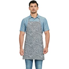 Dark Grey Snake Kitchen Apron