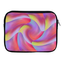 Colored Swirls Apple Ipad Zippered Sleeve