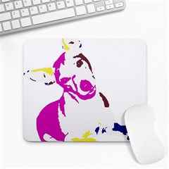 Untitled 3 Colour Large Mouse Pad (rectangle)