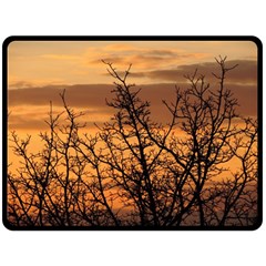 Colorful Sunset Fleece Blanket (large) 