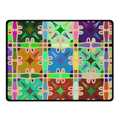 Abstract Pattern Background Design Fleece Blanket (small)