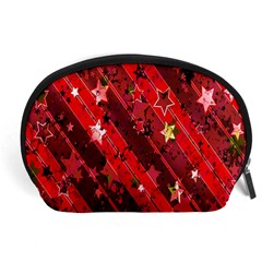 Advent Star Christmas Poinsettia Accessory Pouches (large) 