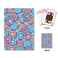 Donuts Pattern Playing Card